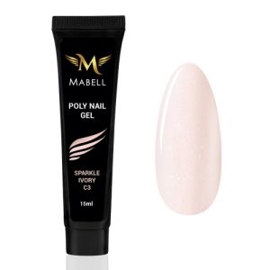 MABELL POLIGELIS “SPARKLE IVORY C3” 15ml