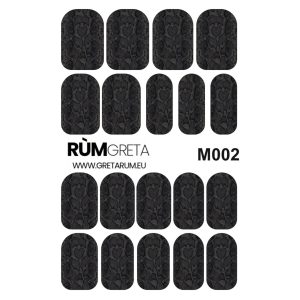 NAGŲ PLĖVELĖS NAIL WRAP M002