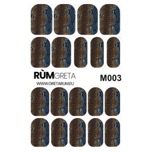 NAGŲ PLĖVELĖS NAIL WRAP M003