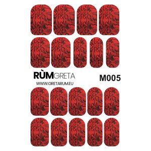 NAGŲ PLĖVELĖS NAIL WRAP M005