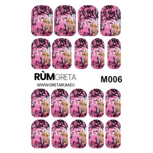 NAGŲ PLĖVELĖS NAIL WRAP M006