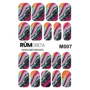 NAGŲ PLĖVELĖS NAIL WRAP M007