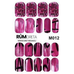 NAGŲ PLĖVELĖS NAIL WRAP M012