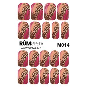 NAGŲ PLĖVELĖS NAIL WRAP M014