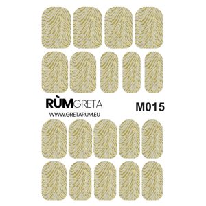 NAGŲ PLĖVELĖS NAIL WRAP M015