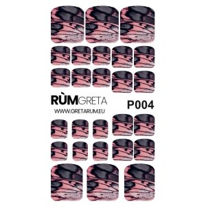 NAGŲ PLĖVELĖS NAIL WRAP P004