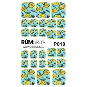 NAGŲ PLĖVELĖS NAIL WRAP P010