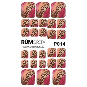 NAGŲ PLĖVELĖS NAIL WRAP P014