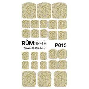 NAGŲ PLĖVELĖS NAIL WRAP P015