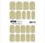 NAGŲ PLĖVELĖS NAIL WRAP M015